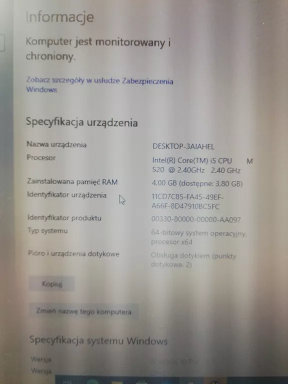 LAPTOP LENOVO THINK PAD I5 M520 4GB T410 SUPER ZESTAW Z AKCESORIAMI!