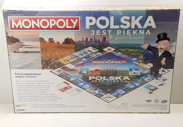 GRA PLANSZOWA MONOPOLY POLSKA JEST PIĘKNA 2022 HASBRO
