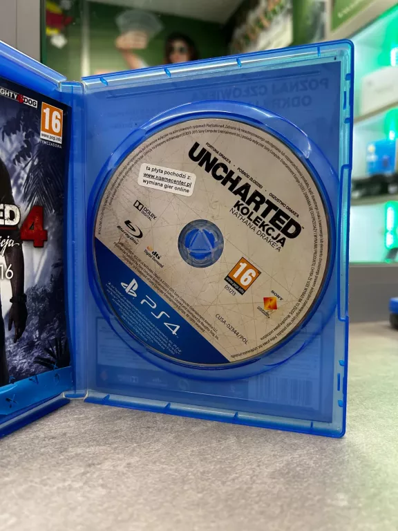 UNCHARTED KOLEKCJA PS4