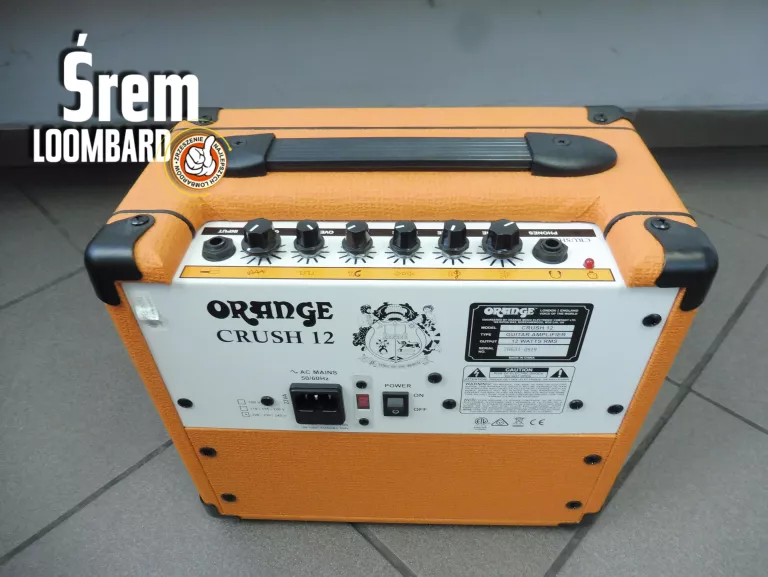 WZMACNIACZ PIECYK ORANGE CRUSH 12L, KOMPLET, STAN BDB!