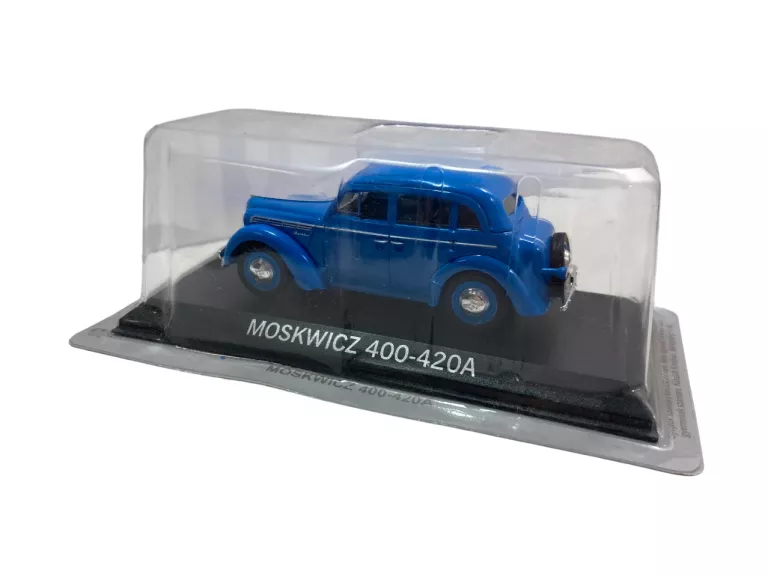 MODEL SAMOCHODU PRL 1:43 DEAGOSTINI MOSKWICZ 400-420A
