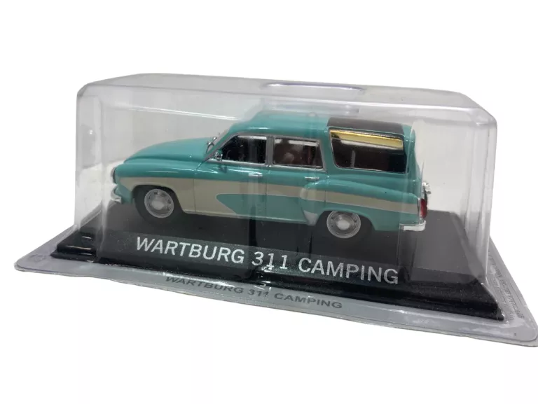MODEL SAMOCHODU PRL 1:43 DEAGOSTINI WARTBURG 311 CAMPING