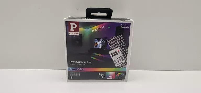 PAULMANN PAULMANN ENTERTAINLED TAŚMA LED DYNAMICZNY RGB 5M 10.5W 60LED/M R