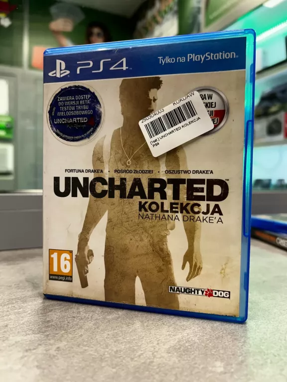 UNCHARTED KOLEKCJA PS4