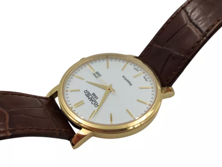 ZEGAREK MESKI ROAMER 1888 709 856.7 BRĄZOWY
