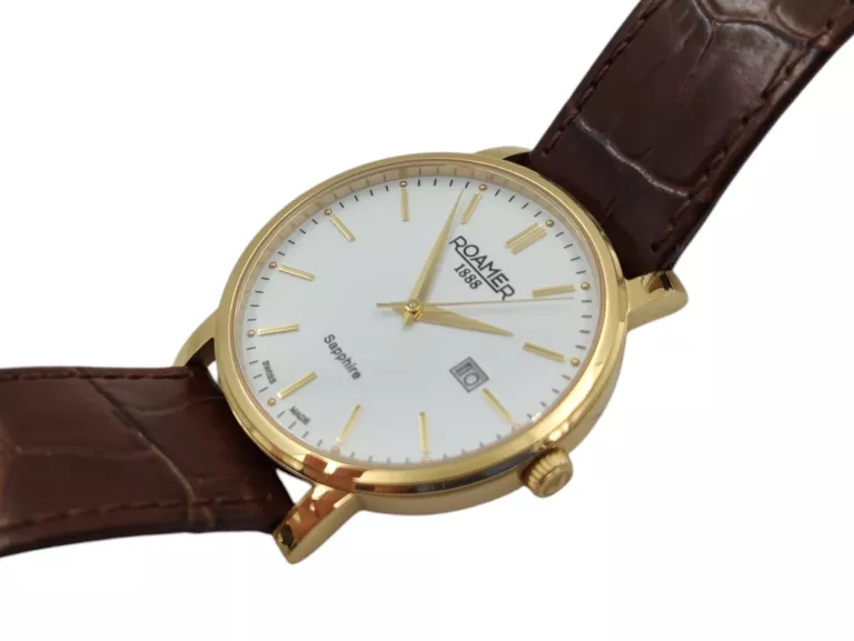 ZEGAREK MESKI ROAMER 1888 709 856.7 BRĄZOWY