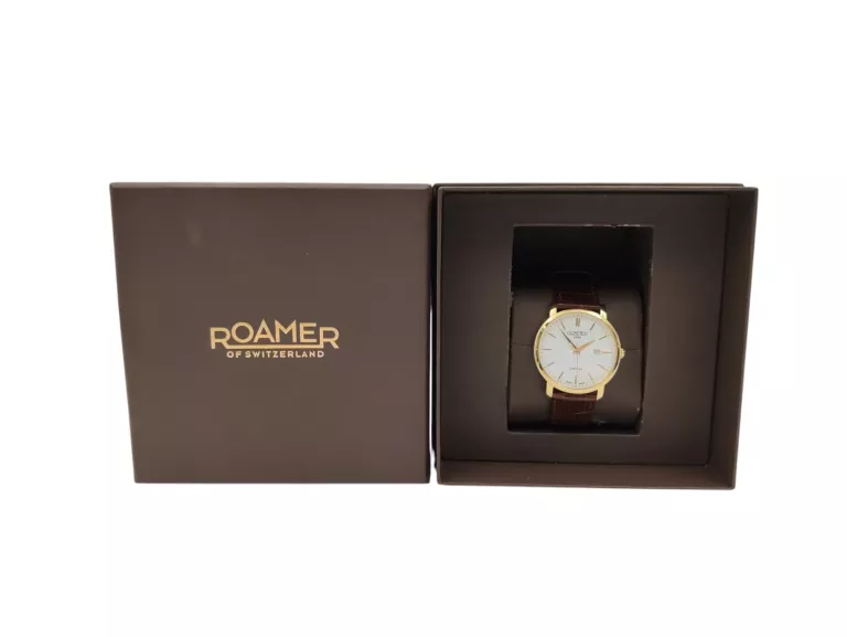 ZEGAREK MESKI ROAMER 1888 709 856.7 BRĄZOWY