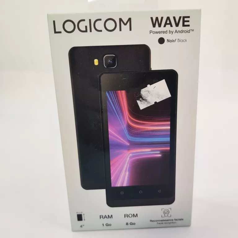SMARTFON LOGICOM LE WAVE 8 GB/1 GB CZARNY