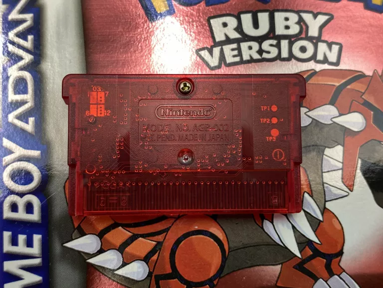 GRA POKEMON RUBY PAL GAMEBOY ADVANCE GBA
