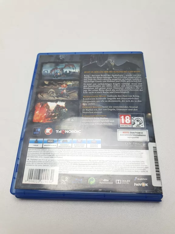 GRA PS4 DARKSIDERS WARMASTERED EDITION