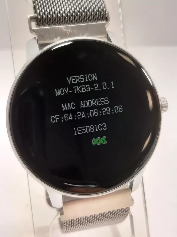 SMARTWATCH BEMI ARI SREBRNY BT PULSOMETR 1.3" 240X240 170MAH 64MB