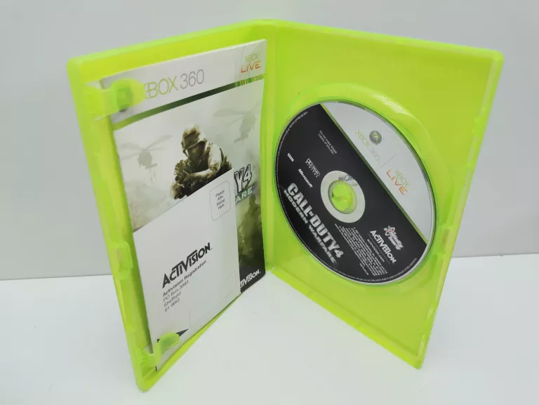 GRA NA XBOX 360 -> CALL OF DUTY 4: MODERN WARFARE