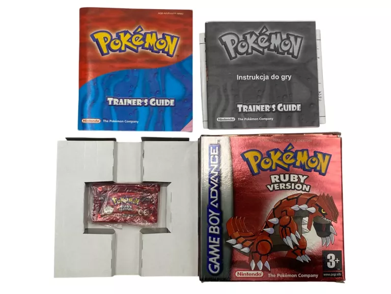GRA POKEMON RUBY PAL GAMEBOY ADVANCE GBA