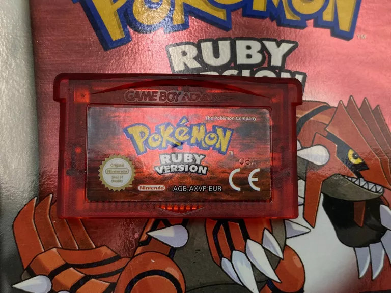 GRA POKEMON RUBY PAL GAMEBOY ADVANCE GBA