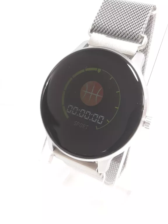 SMARTWATCH BEMI ARI SREBRNY BT PULSOMETR 1.3" 240X240 170MAH 64MB