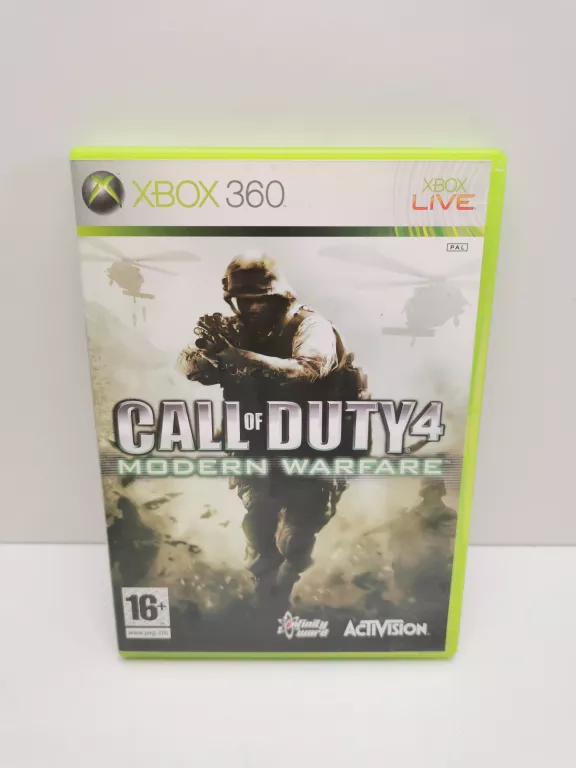 GRA NA XBOX 360 -> CALL OF DUTY 4: MODERN WARFARE