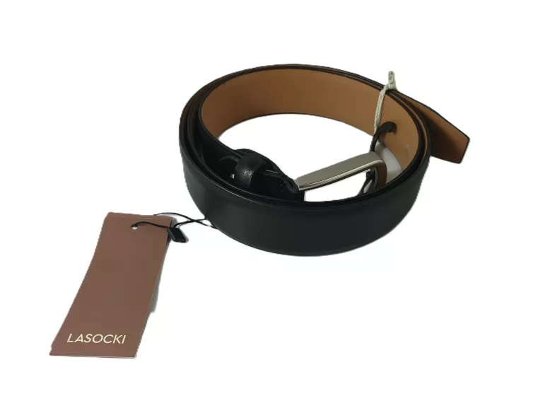 PASEK LASOCKI CZARNY 2M2-016-AW22 SKÓRZANY L/100 MAN