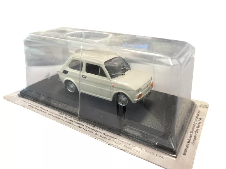 MODEL SAMOCHODU PRL 1:43 DEAGOSTINI FIAT 126P