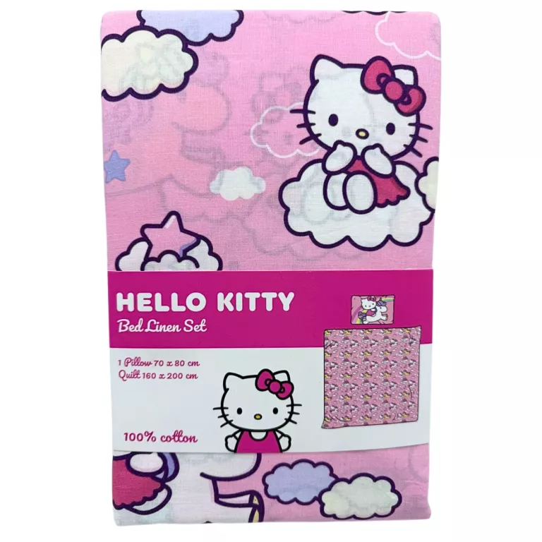 KOMPLET POŚCIELI HELLO KITTY SINSAY HOME / 160X200 CM