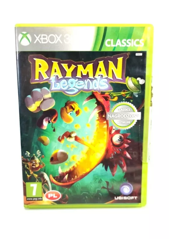GRA XBOX 360 RAYMAN LEGENDS PL - POLSKI DUBBING