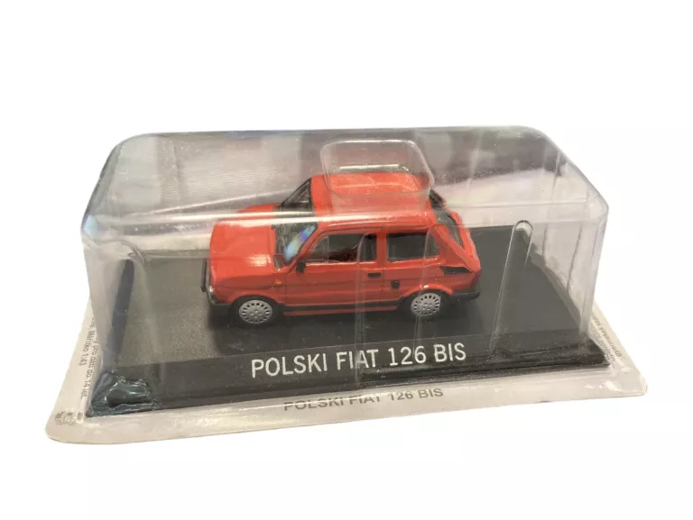 MODEL SAMOCHODU PRL 1:43 DEAGOSTINI FIAT 126 BIS