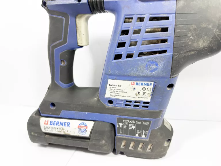 MŁOTOWIERTARKA BOSCH BERNER BACHD-1 36V + AKU 4.0AH + ŁADOWARKA OKAZJA