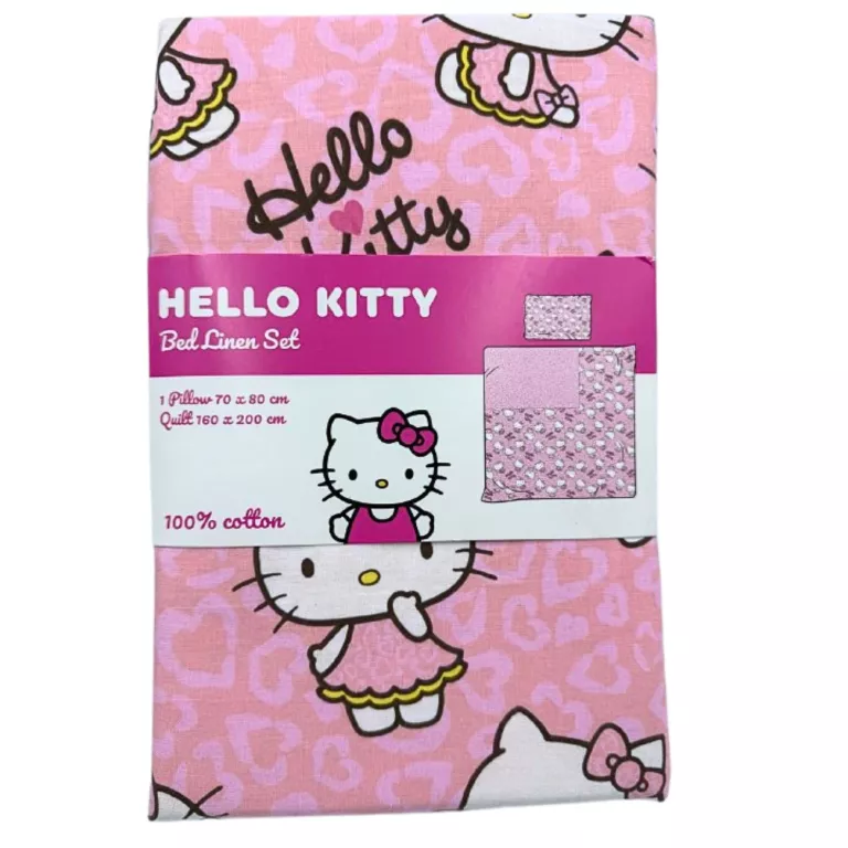 KOMPLET POŚCIELI HELLO KITTY SINSAY HOME / 160X200 CM