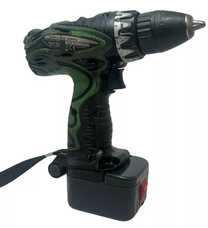 WKRĘTARKA HITACHI DS12DVF3 + AKU, ŁADOWARKA UC 18YG