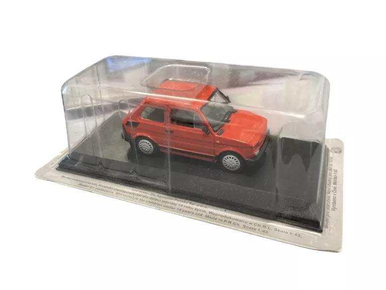 MODEL SAMOCHODU PRL 1:43 DEAGOSTINI FIAT 126 BIS