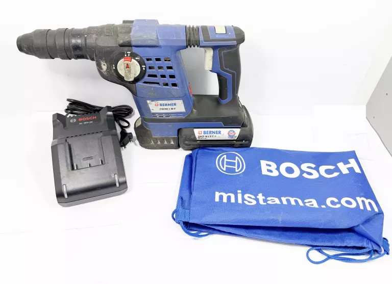 MŁOTOWIERTARKA BOSCH BERNER BACHD-1 36V + AKU 4.0AH + ŁADOWARKA OKAZJA