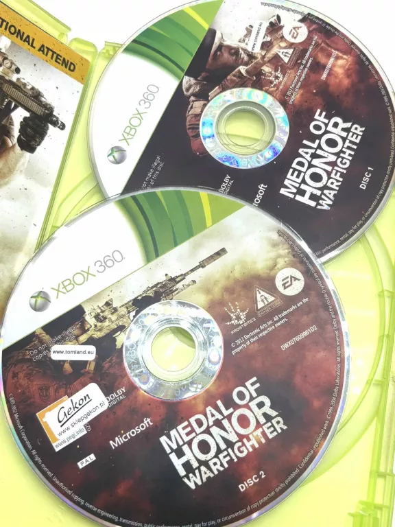 MEDAL OF HONOR WARFIGHTER - XBOX 360 - KOMPLET