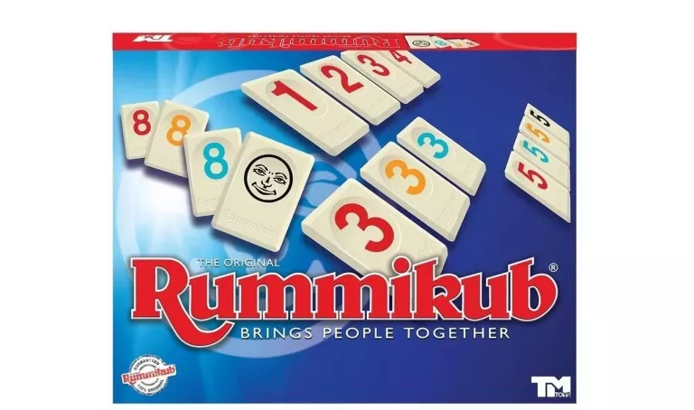 GRA RUMMIKUB STANDARD GRA LICZBOWA DLA CAŁEJ RODZINY 2610