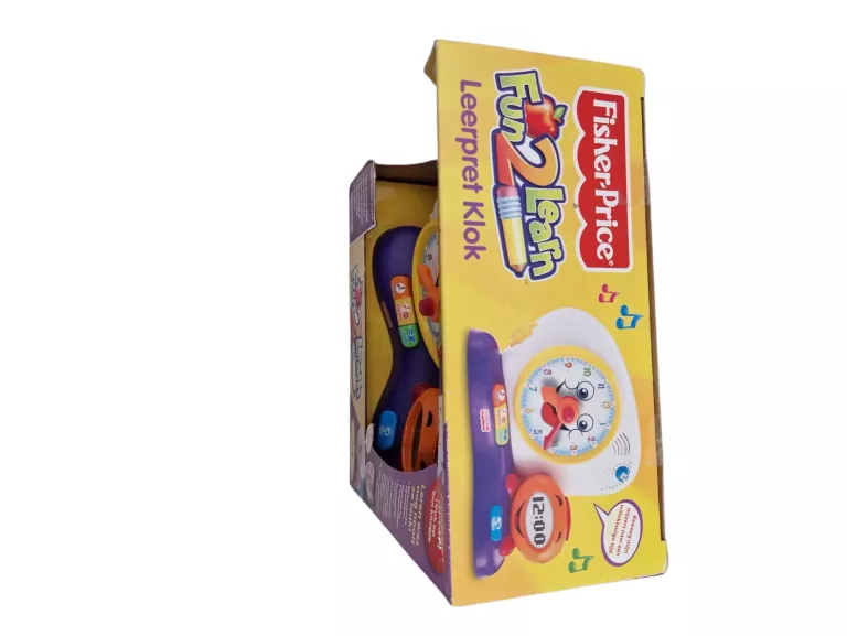 FISHER PRICE LEERPRET KLOK UCZĄCY ZEGAREK J. NIEMIECKI