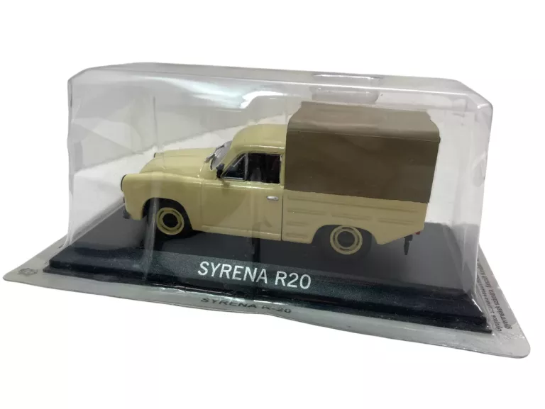 MODEL SAMOCHODU PRL 1:43 DEAGOSTINI SYRENA R20