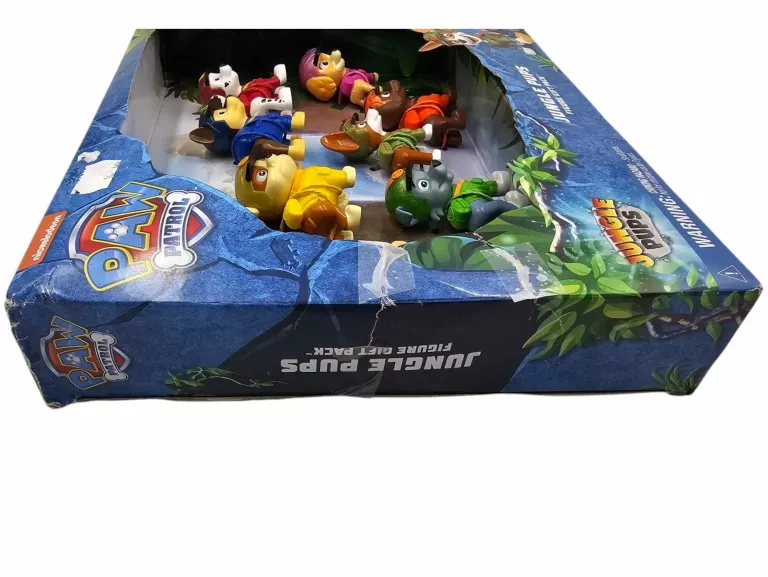 PSI PATROL JUNGLE PUPS 8 FIGUREK PIESKI RYDER RUCHOME FIGURKI PAW PATROL