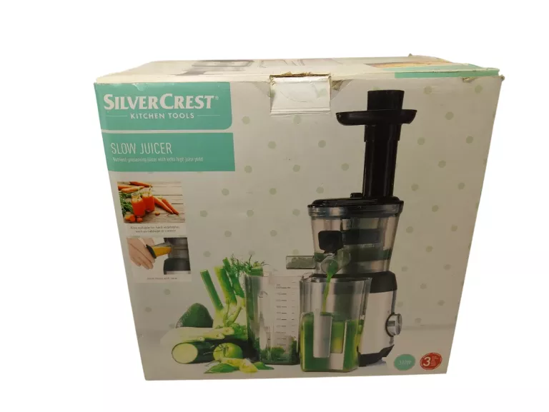 WYCISKARKA WOLNOOBROTWA SILVERCREST SSJK 300 A1 KOMPLET
