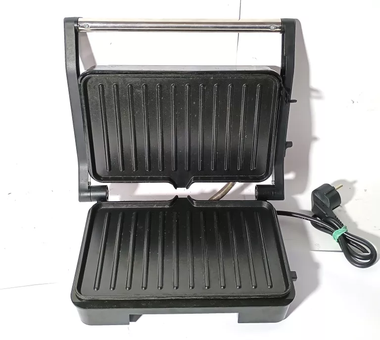 SKŁADANY GRILL ELEKTRYCZNY HOFFEN SG-4433 CZARNY 1000 W
