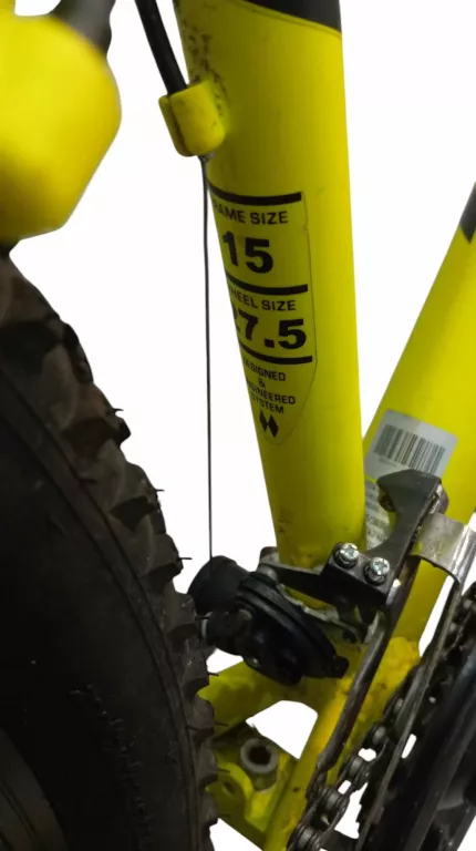 ROWER GÓRSKI MTB - HOGAN 27,5. RAMA 15 ALUMINIOWA