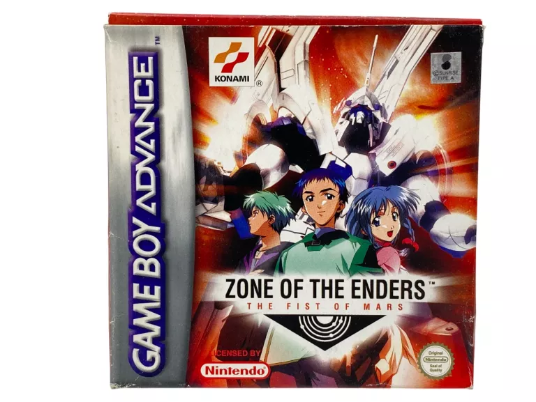 GRA ZONE OF THE ENDERS: THE FIST OF MARS PAL GAMEBOY ADVANCE GBA
