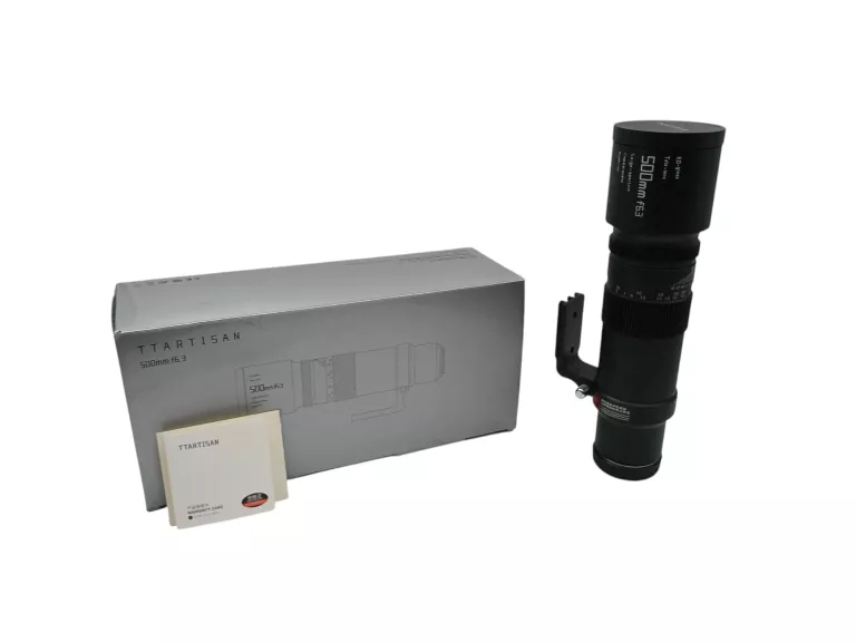 SUPERTELEOBIEKTYW TTARTISAN 500MM F6.3 ED CANON EF 82MM GW 06.2026!