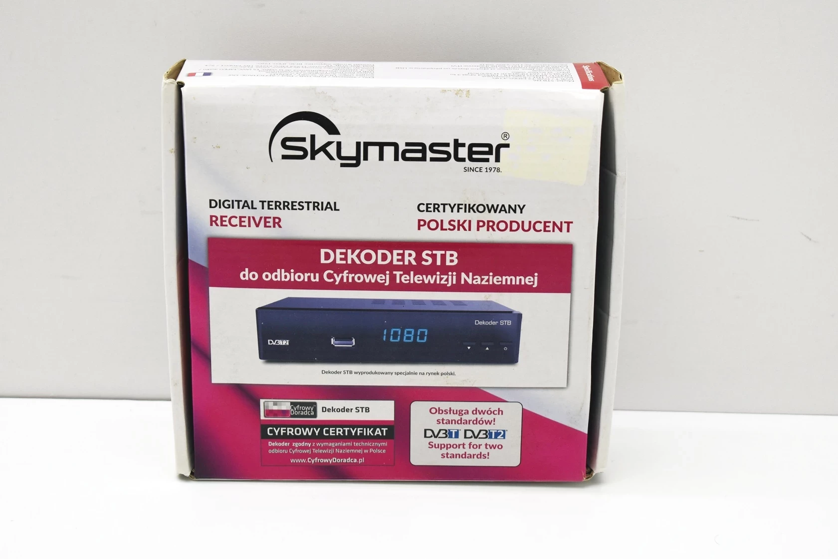 DEKODER DVB-T2 SKYMASTER HD STB N6 | Tunery | Loombard.pl