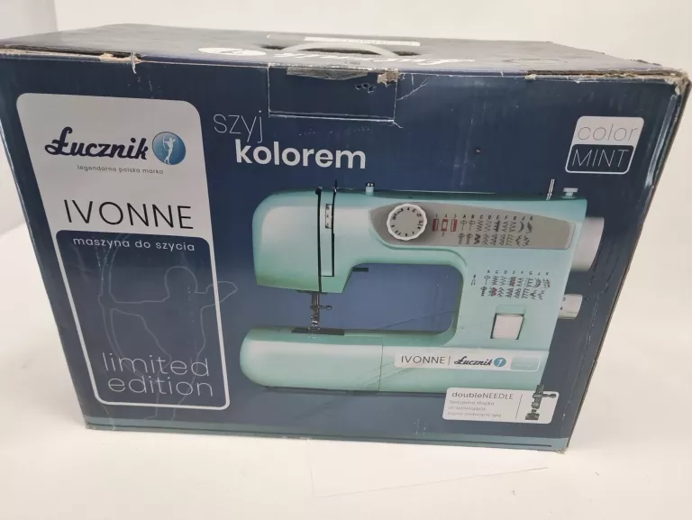 MASZYNA DO SZYCIA ŁUCZNIK IVONNE COLOR MINT