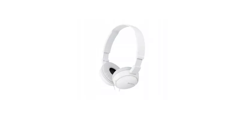 SŁUCHAWKI PRZEWODOWE SONY MDR-ZX110 NAUSZNE BIAŁE