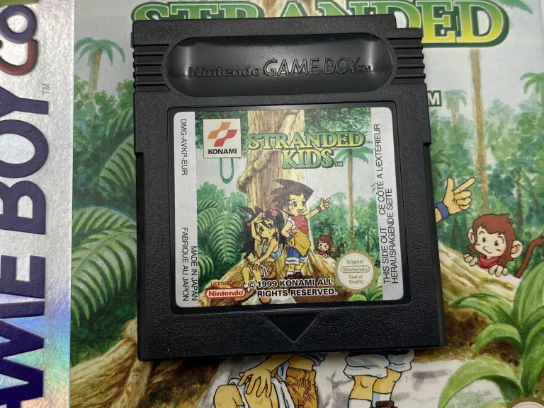 GRA STRANDED KIDS PAL GAMEBOY COLOR GBC BDB BOX UNIKAT!