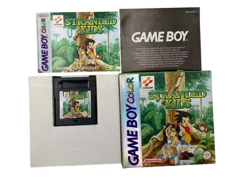 GRA STRANDED KIDS PAL GAMEBOY COLOR GBC BDB BOX UNIKAT!