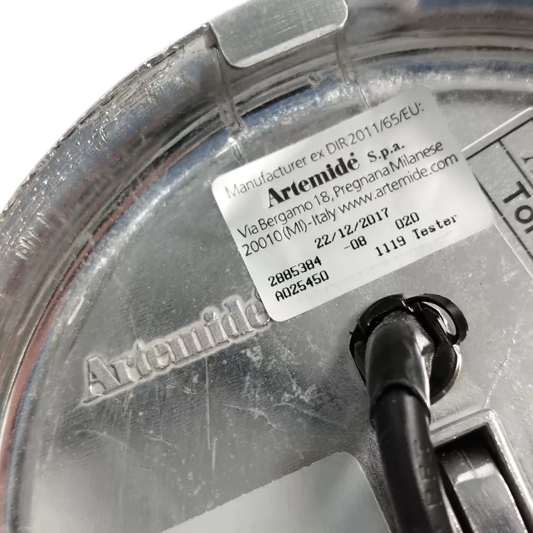 LAMPA KINKIET ŚCIENNA ARTEMIDE TOLOMEO FARETTO BEZ PRZEŁĄCZNIKA