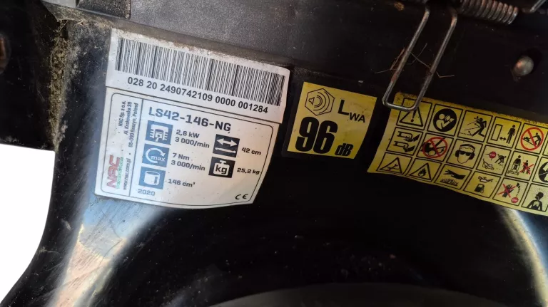 KOSIARKA NAC LS42 146-NG 3,5KM