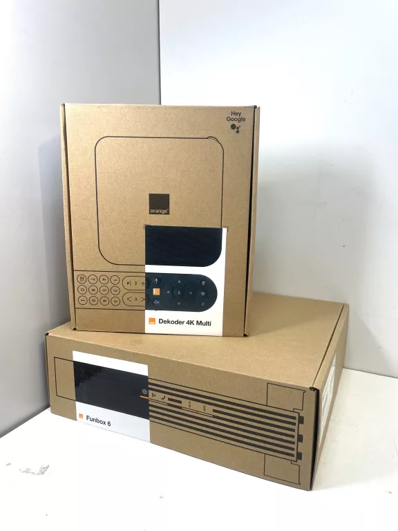 DEKODER ORANGE 4K MULTI+DEKODER ORANGE 4K MULTI KOMPLET