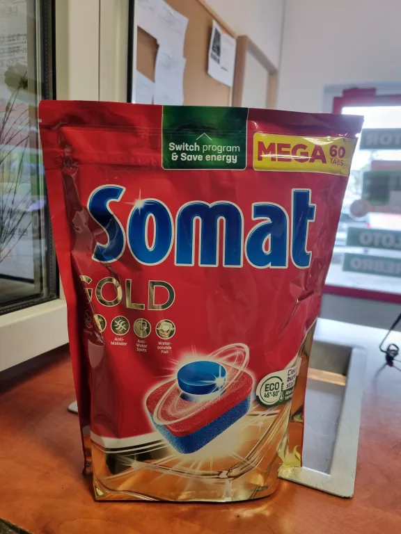 TABLETKI DO ZMYWARKI SOMAT GOLD 60SZT