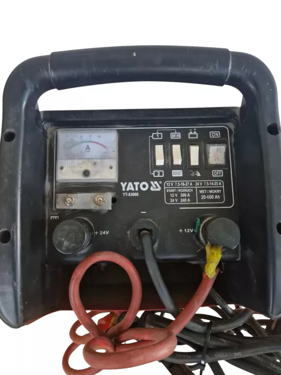 YATO PROSTOWNIK Z ROZRUCHEM 20-600AH YT-83060